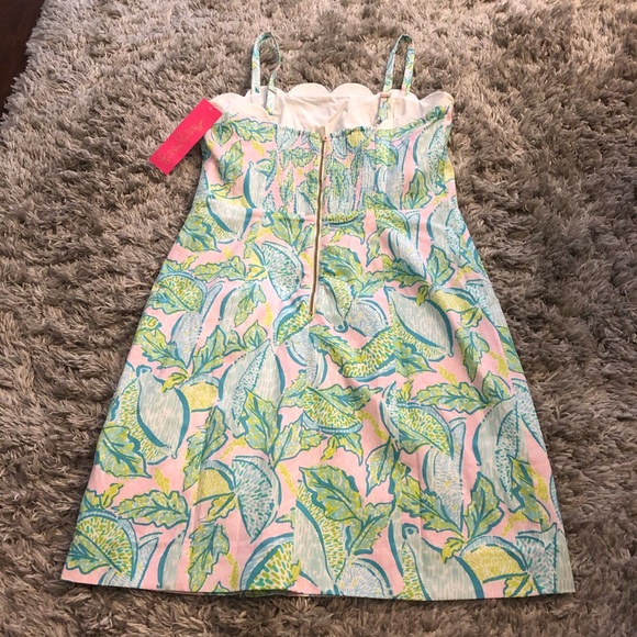 Lilly Pulitzer Mercede Stretch Dress Urchin Pink - Picture 3 of 5